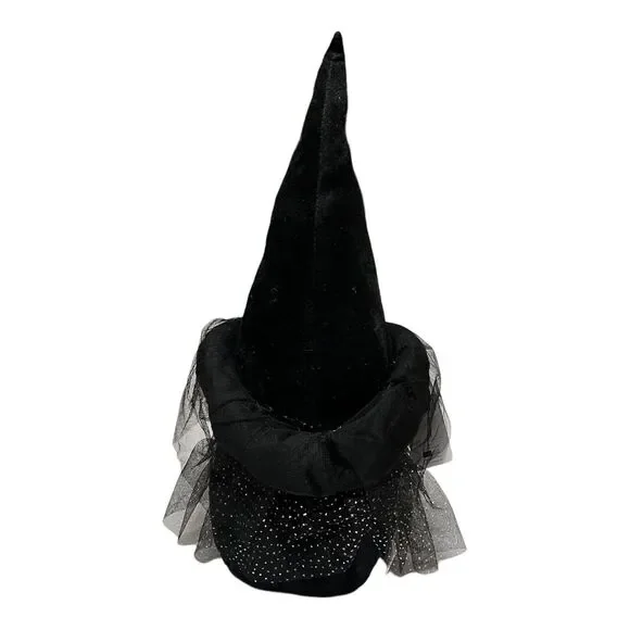 Rae Dunn Halloween Gnome Witch’s Brew Weighted Shelf Sitter Decor Black Hat Fall - Picture 6 of 9